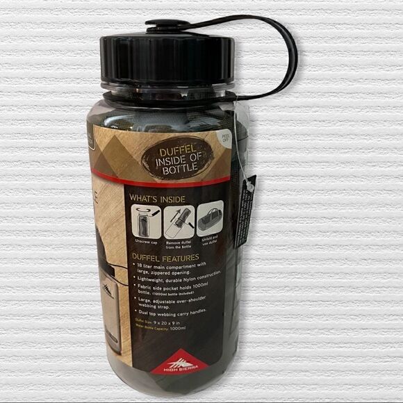 High Sierra Olive Green Duffle In A Bottle - Picture 2 of 4